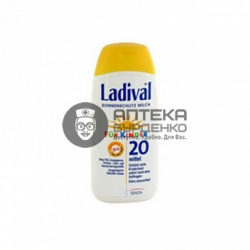 Фото товара Ladival Молочко для детей солнцезащитное SPF20
