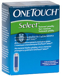 Фото товара Тест-полоски One Touch Select № 50
