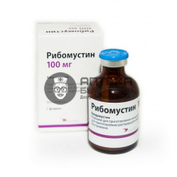 Фото товара Рибомустин пор. для приг. инъекц. р-ра 100мг №1