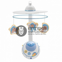 Фото товара Chicco Подвеска-мобиль для кровати голубая 0+