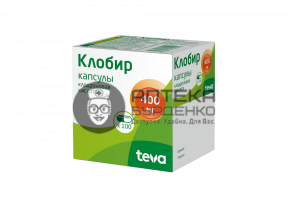 Фото товара Клобир, капсулы, 400 мг, 100 шт.