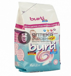 Фото товара BURTI Детский стиральный порошок Compact Baby